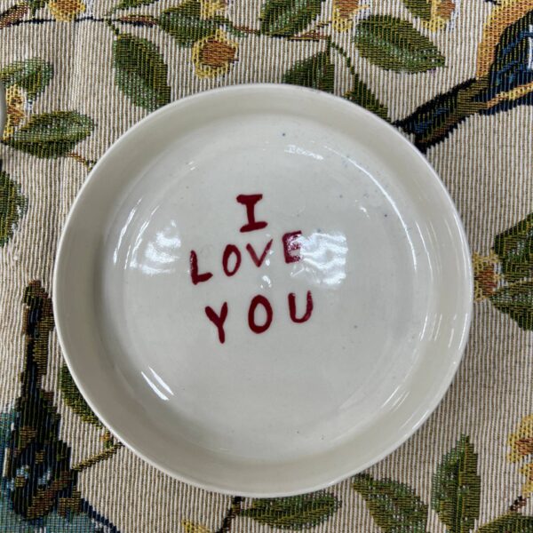 Тарелка плоская ко дню всех влюбленных